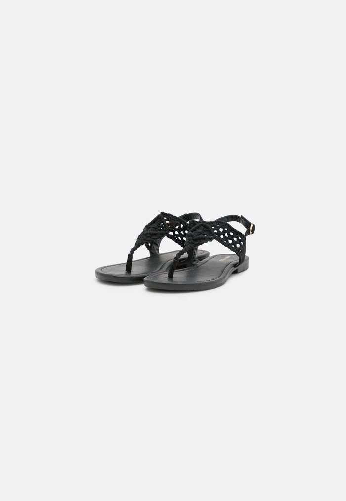 Sandale ANNA FIELD Anna Field T-bar Sandals Noir Femme | JSR-5990025